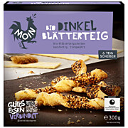 Bio TK-Dinkel Blätterteig (6x50g) 300 g