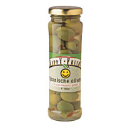Oliven grün mit Paprikafülle 140 g