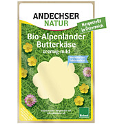 Bio Alpenländer Butterkäse Scheib. 150 g