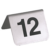 Tischnummernset 1-12