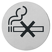 Türsymbol 'Nicht rauchen' ø7,5