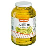 Pfefferoni mild handeingelegt 2,8 kg