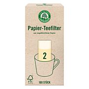 Papier-Teefilter Größe 2 100 Stk