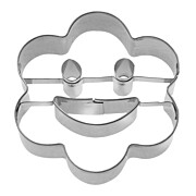 Ausstecher Rosette m.Smiley 2D