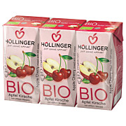 Bio Apfel-Kirsche g'spritzt 3x0,2 l