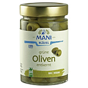 Bio Grüne Oliven in Lake entkernt 280 g