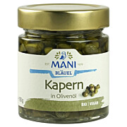 Bio Kapern in Olivenöl 180 g
