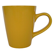 Kaffeebecher konisch gelb 29,5 cl