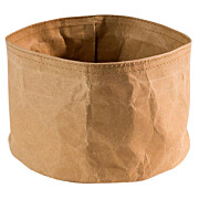 Brottasche Paperbag beige ø17 cm
