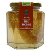Bio Honig mit Wabenstück 500 g