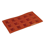 Silikon Backmatte Pyramide 3,6x3,6 cm