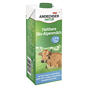 Bio Haltbare Alpenmilch fettarm  1 l