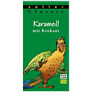 Bio Karamell mit Krokant 70 g