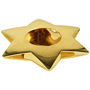 Kerzenhalter Star gold 11cm 1 Stk