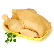 Bio Huhn Bratfertig auf Tasse AT ca. 1,5 kg