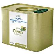 Bio Grüne Oliven in Olivenöl 4,7 kg