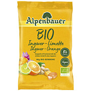 Bio Ingwer-Limette/-Orange-Bonbons 90 g