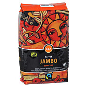 Bio Kaffee Jambo Espresso Bohne 500 g