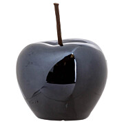 Deko Apfel dunkelblau 11 cm