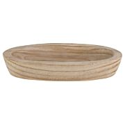 Schale Holz oval  24,5x15 cm