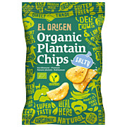 Bio Kochbananen Chips mit Meersalz 80 g