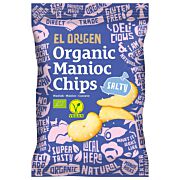 Bio Maniok Chips mit Meersalz 60 g