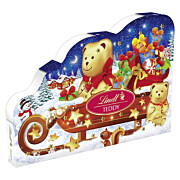 Teddy Adventkalender Schlitten 265 g
