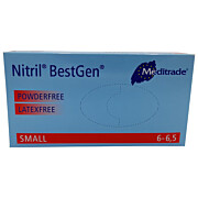 Handschuhe Nitril S blau 100 Stk