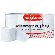Toilettenpapier 3lg. 150 Blatt 8 Ro