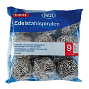Edelstahl-Topfreiniger 40 g 9 Stk