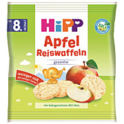 Bio Apfel-Reiswaffeln  30 g