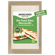 Bio Mozzarella Toast Käse Scheiben 150 g