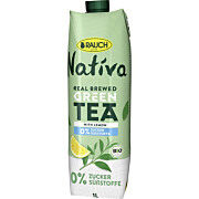 Bio Nativa Green Tea Lemon Zero 1 l