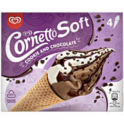 Tk-Cornetto Soft Cookie&Choco. 4 Stk