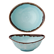 Harvest Turquoise Schale 20x16,8 cl