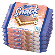 Snack Minis Milch-Haselnuss 5x25 g