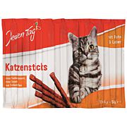 Katzensticks Pute&Leber   10er 50 g