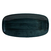 Patina Platte rustic teal 30x15,3 cm