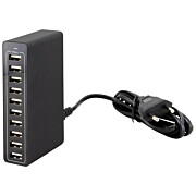 Multi Charger LED Tischlampe 13x4 cm