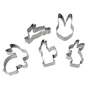 Ausstecher Set Osterhase 5 Stk
