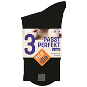 Damen Passt Perfekt Socke 3 Stk