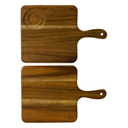 Wood Holzplatte mit Griff 38x35,5 cm