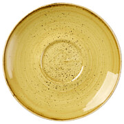 Stonecast Kaffeeuntere mustard ø15,6 cm