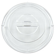 Teller Cloche PC glasklar ø24 cm