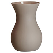 Vase Annalena braun matt  18 cm