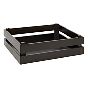 Holzbox Superbox schwarz 35x29 cm