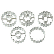 Oe Ausstecher Linzer  5 Stk