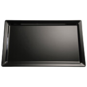 Tablett Pure schwarz 40x30 cm