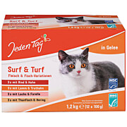 Katze Surf&Turf Fleisch&Fisch 12x100 g