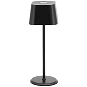 Malta LED Tischlampe schwarz h21 cm